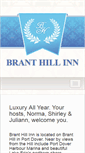 Mobile Screenshot of branthillinn.com